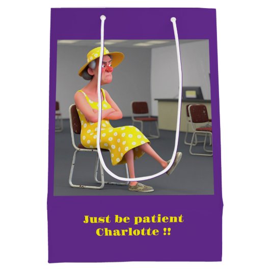 " PENSIOENPROCES BIJ SS KANTOOR " MEDIUM CADEAUZAKJE (Achterkant)