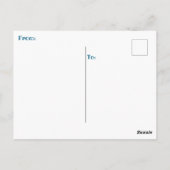 " PENSIOENPROCES " BRIEFKAART (Achterkant)