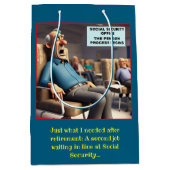 " PENSIOENPROCES " MEDIUM CADEAUZAKJE (Voorkant)