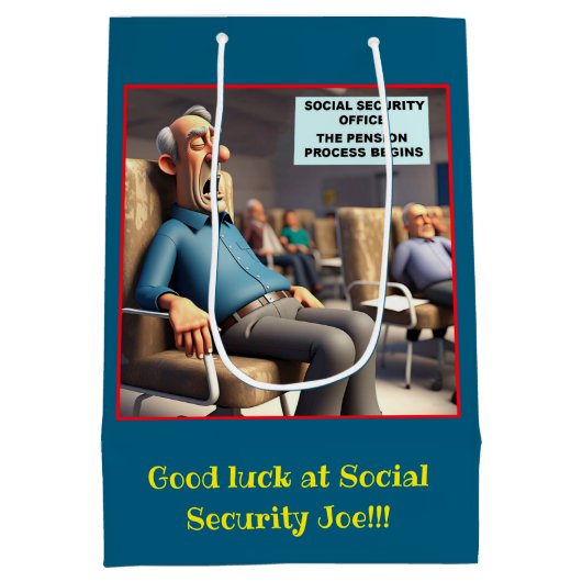 " PENSIOENPROCES " MEDIUM CADEAUZAKJE (Achterkant)