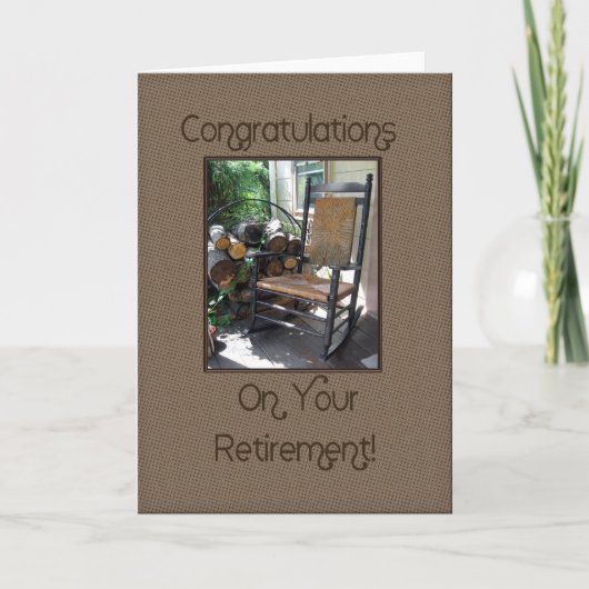 pensioenrakker kaart (Voorkant)