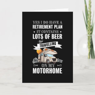 Pensioenregeling Beer Motorhome Gift Kaart