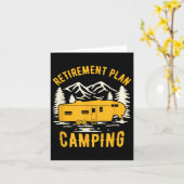 Pensioenregeling - Camping - Voor 5e Wiel Campers Kaart (Gele Bloem)