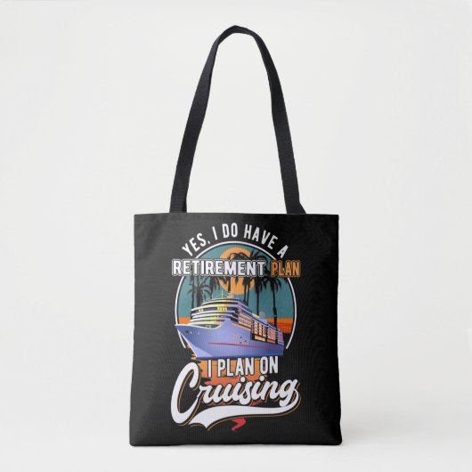 Pensioenregeling cruiseschepen in ruste tote bag (Voorkant)