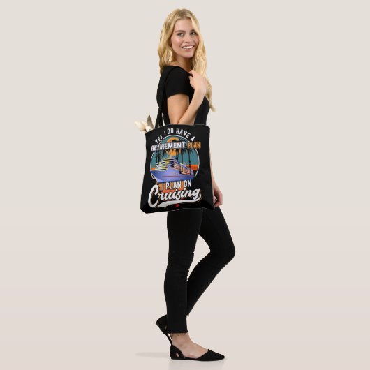 Pensioenregeling cruiseschepen in ruste tote bag (Op model)