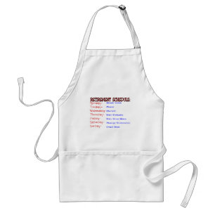 Pensioenregeling — Funny Retirement Gifts Standaard Schort