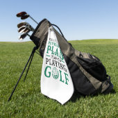 Pensioenregeling Golf Golfhanddoek (Groen)