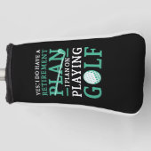 Pensioenregeling Golf Golfheadcover (Voorkant)
