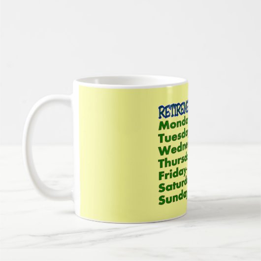 Pensioenregeling GOLFER Koffiemok (Links)