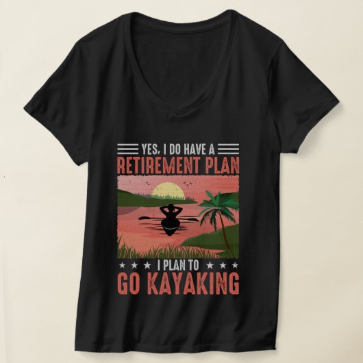 Pensioenregeling Kayaking T-shirt (Laagn)