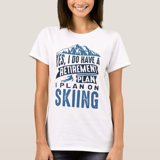 Pensioenregeling Skien T-shirt (Voorkant)