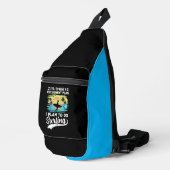 Pensioenregeling: Surfen & Zonsondergangen Sling Bag (Rechterhoek)