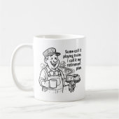 Pensioenregeling - Train Driver Wisdom Koffiemok (Links)