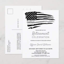 Pensioenregeling voor ambtenaren van de Verenigde  Aankondigingskaart