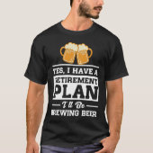 Pensioenregeling voor brouwerijen t-shirt (Voorkant)