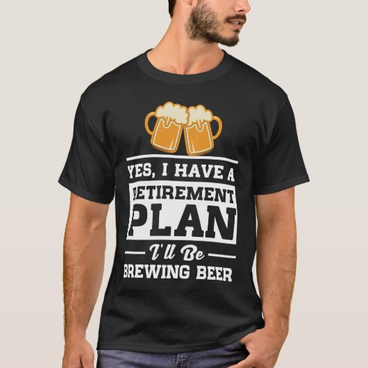 Pensioenregeling voor brouwerijen t-shirt (Voorkant)