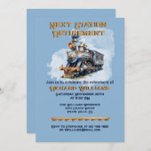 Pensioenreis Rolling naar Trein Next Station Kaart (Voorkant / Achterkant)