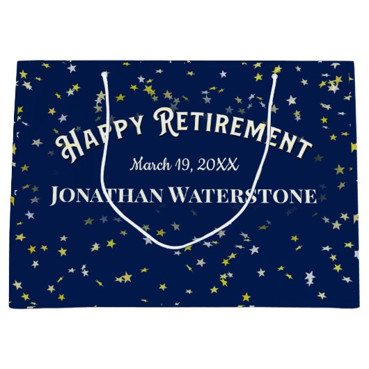 Pensioenster Groot Cadeauzakje (Voorkant)