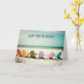 Pensioenstrandstoelen Kaart (Gele Bloem)