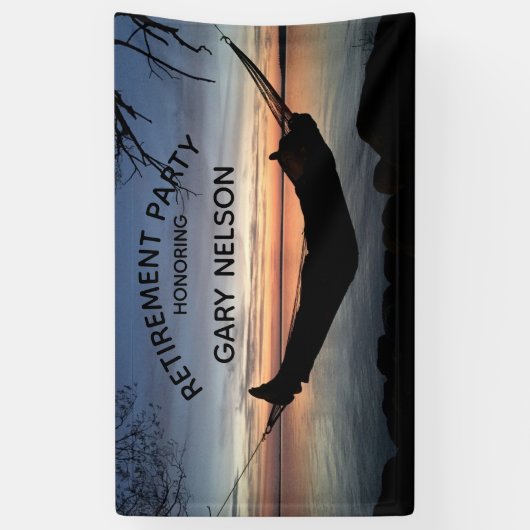 Pensioenthema - Partij Spandoek (Verticaal)