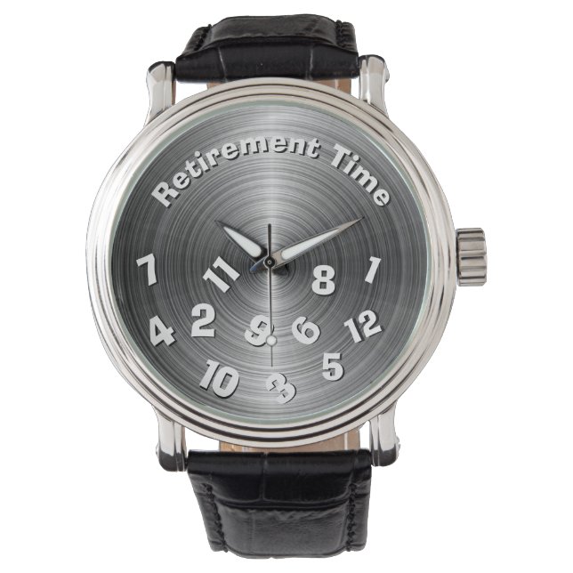 Pensioentijd Horloge (Voorkant)
