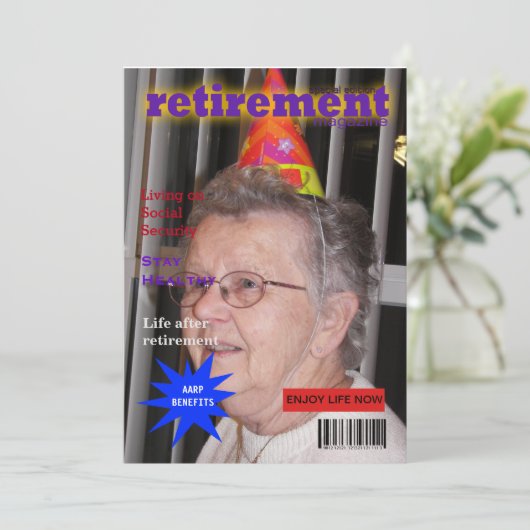 Pensioentijdschrift Kaart (Staand voorkant)