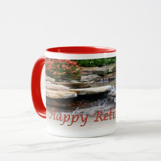 Pensioentuin Waterval Cascade Ringer Mok (Voorkant links)