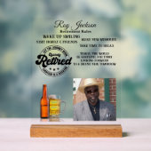 Pensioenuitkering Acryl Bord (Neutraal)