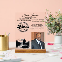 Pensioenuitkering Acryl Bord