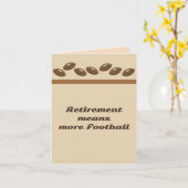 Pensioenuitkering betekent meer Football kaart (Gele Bloem)