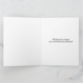 Pensioenuitkering blauw en zilver kaart (Binnen)