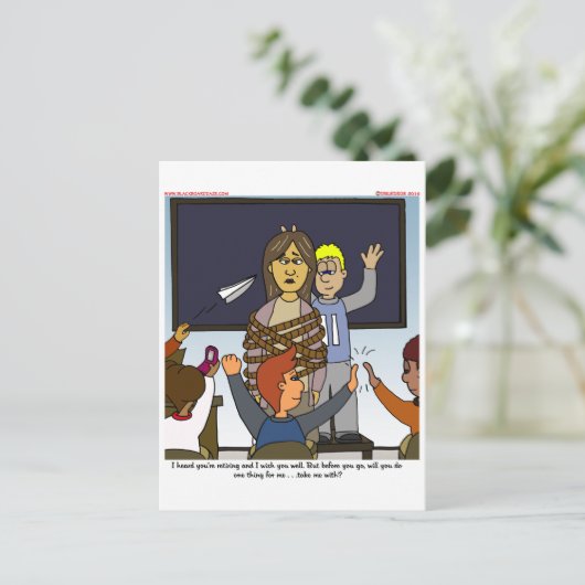 Pensioenuitkering Briefkaart (Staand voorkant)