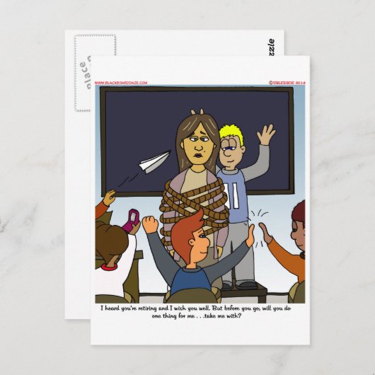 Pensioenuitkering Briefkaart (Voorkant / Achterkant)