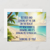 Pensioenuitkering Briefkaart (Voorkant / Achterkant)