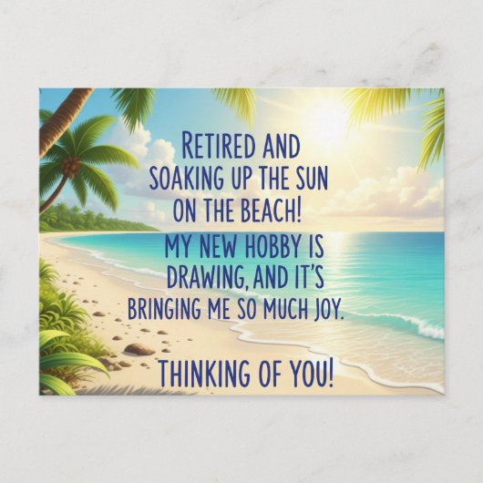 Pensioenuitkering Briefkaart (Voorkant)