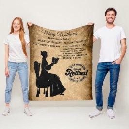 Pensioenuitkering Fleece Deken