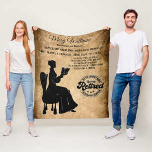 Pensioenuitkering Fleece Deken