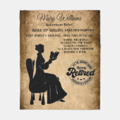 Pensioenuitkering Fleece Deken (Voorkant)