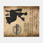 Pensioenuitkering Fleece Deken (Voorkant (Horizontaal))