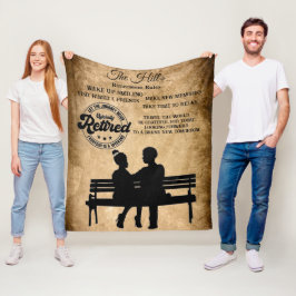 Pensioenuitkering Fleece Deken