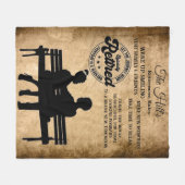 Pensioenuitkering Fleece Deken (Voorkant (Horizontaal))