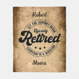 Pensioenuitkering Fleece Deken