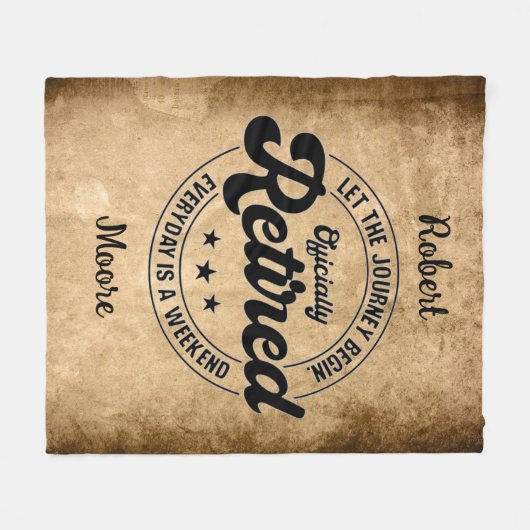 Pensioenuitkering Fleece Deken (Voorkant (Horizontaal))