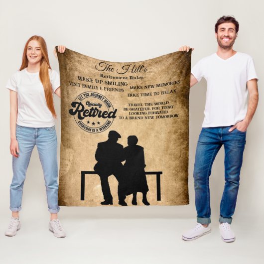 Pensioenuitkering Fleece Deken (In situ)