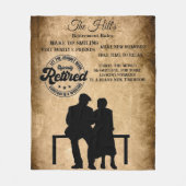 Pensioenuitkering Fleece Deken (Voorkant)