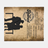 Pensioenuitkering Fleece Deken (Voorkant (Horizontaal))