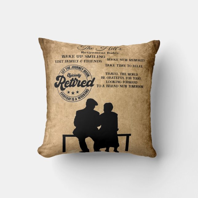 Pensioenuitkering Kussen (Voorkant)