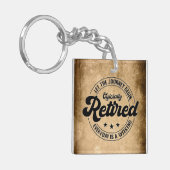 Pensioenuitkering Sleutelhanger (Voorkant Links)