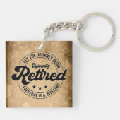 Pensioenuitkering Sleutelhanger (Achterkant)