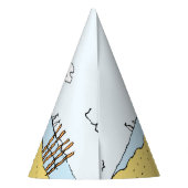 Pensioenuitkering | Snoopy & Woodstock op het stra Feesthoedjes (Achterkant)